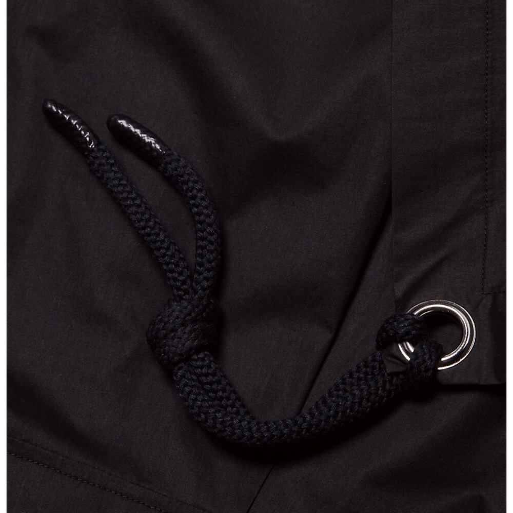 Moncler Genius JW Anderson Asymmetrical Midi Dress Black Size IT40 US XS NWT - Picture 5 of 10